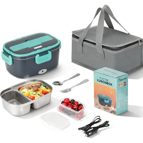 Lunch Box Chauffante Électrique 1.5L, Gamelle Chauffante 60W (1/5)