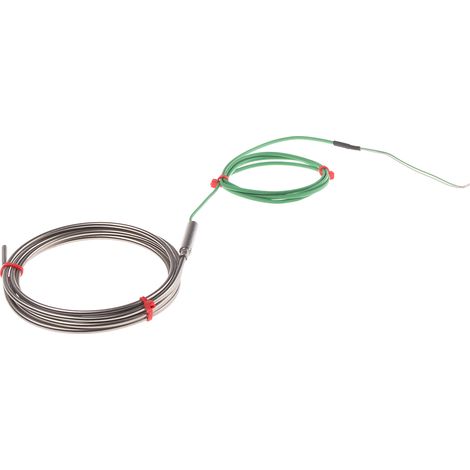 Thermocouple type K Ø 3mm, L 1.5m, +1100°C max à Câble ( Prix pour 1 ) (1/2)