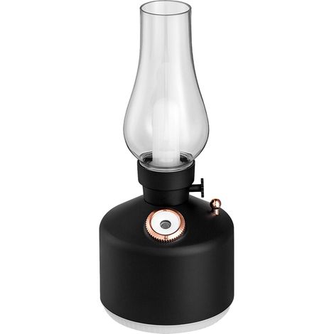 280-ml-Öllampe – Originaldesign, 7 einstellbare Farben, 2 Kaltnebelmodi, geräuschloser USB-Betrieb, Vintage-Geschenk zum Muttertag