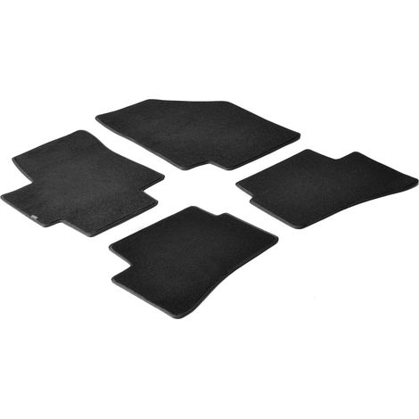 Set tappeti su misura in moquette - compatibile per Hyundai Accent (04/0612/09) - Kia Rio 5p (10/0508/11)