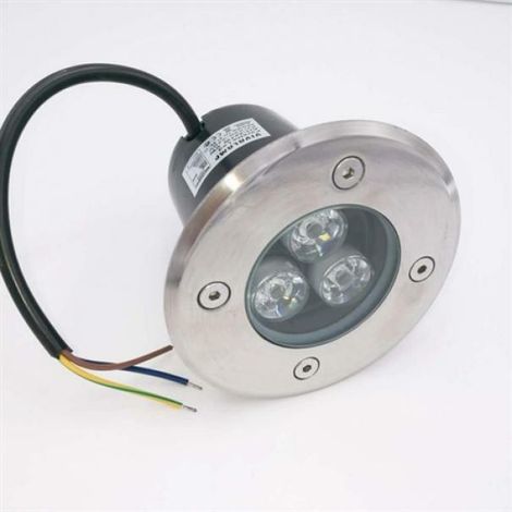 Faretto led 5w carrabile 130mm da incasso da esterno segnapassi faretti led (1/2)