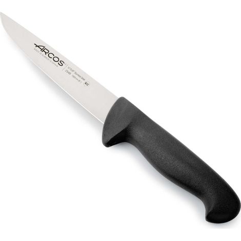 Metzgermesser Arcos Farbe - Prof 294625 Edelstahl Nitrum und mango ergonomische schwarze Polypropylenklinge und 16 cm Klinge, Vitrine (1/5)