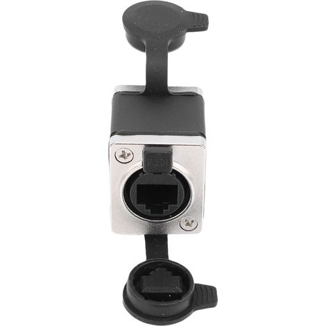 Coupleur RJ45, étanchéité IP68, Ethernet en cuivre femelle vers connecteur d'extension de câble de remplacement pour câbles Cat5e Cat6 Cat7 Cat8 (1/5)