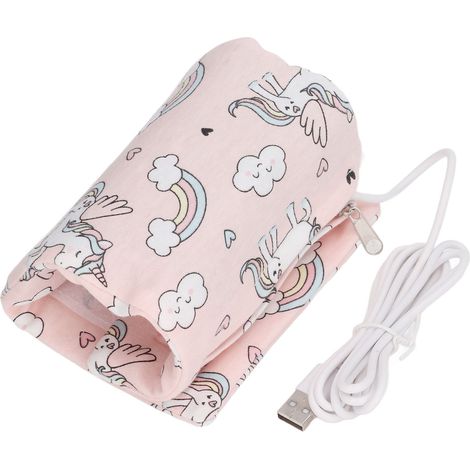 USB-Flaschenwärmertasche, tragbare und abnehmbare Reisetasche zur Aufbewahrung von Akkus, Laptops, Autos und Einhörnern. (1/5)