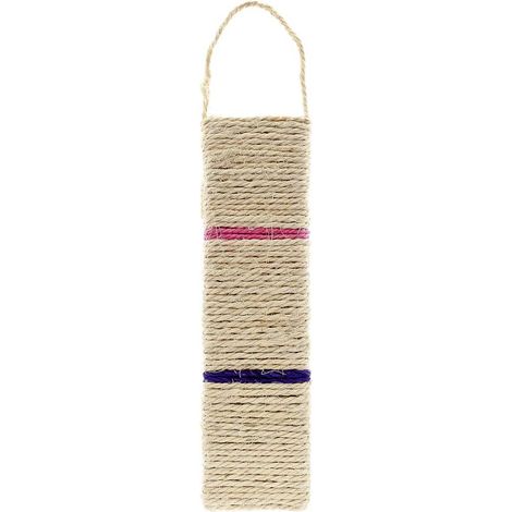 Grattoir plat en sisal pour pendre