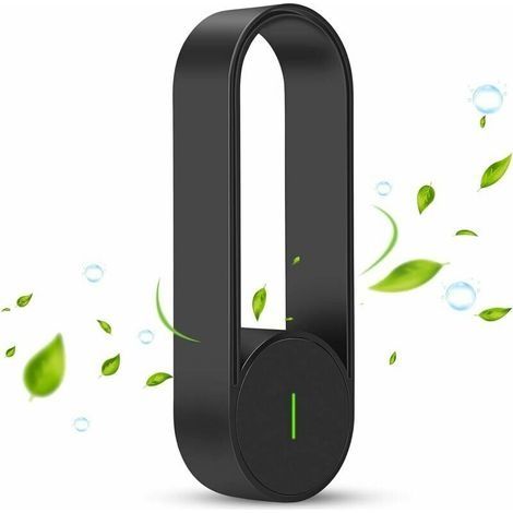 Remise Mini purificateur d'air, purificateur d'air portable personnel générateur d'ions négatifs, petit filtre à air USB pour voiture, chambre, maison, bureau-noir (1/4)