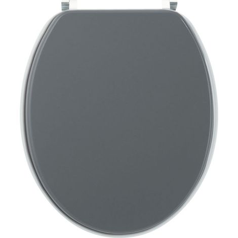 Abattant WC DECO Colors anthracite et gris mat - Wirquin Pro 20719739 (1/7)