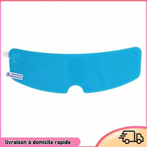 Dilwe Film de protection universel anti-pluie et anti buée pour casque moto (1/4)
