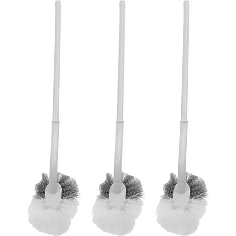 teiliges Set gebogener Toilettenbürsten