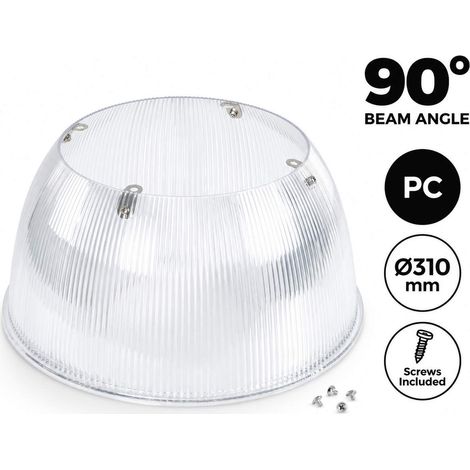 Difusor Lumínico De Policarbonato Para Campana LED
