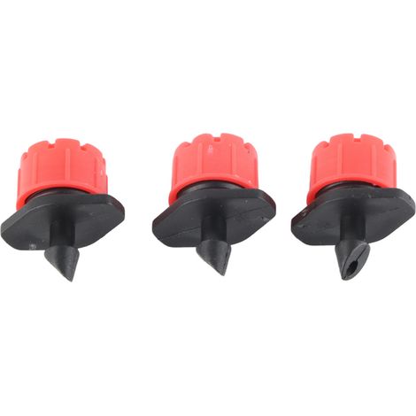 50 goutteurs réglables mini arrosage jardin irrigation goutte à goutte tête débit eau plantes fleurs outil (1/5)