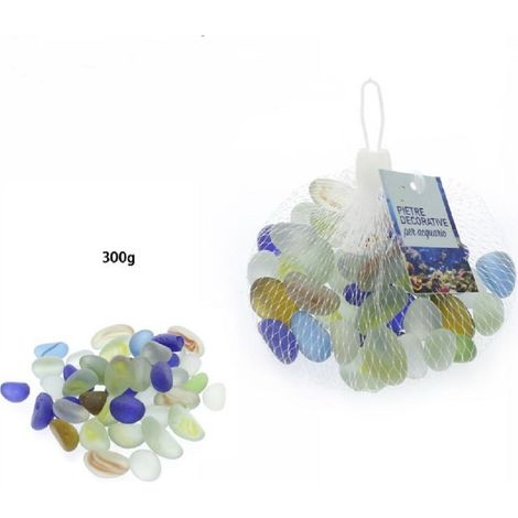 TrAdE Shop Traesio - Pietre Ciottoli Decorativi Acquario Colorate Decorazione Piante Giardino 70278 -