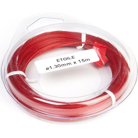 Fil débroussailleuse Rond 1,3 mm x 14 m 1er prix