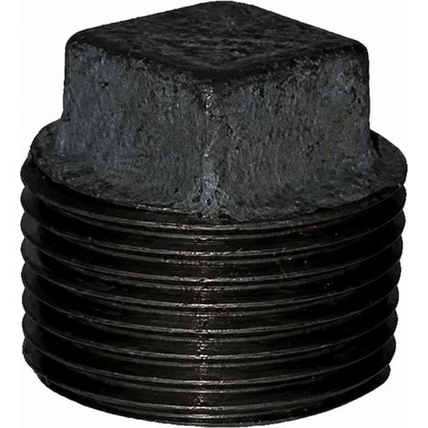 Stöpsel männlich 33x42 schwarz