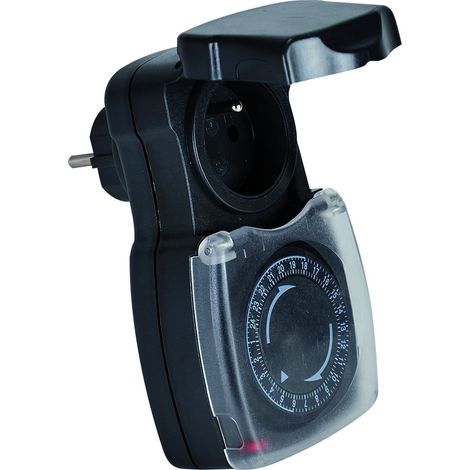 Programmateur arrosage 731180 – Étanche IP44 – 1 à 24 cycles marche-arrêt – Pour extérieur – Économie d'énergie jusqu'à 20% – Tech-It (1/2)