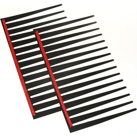Adesivi per auto effetto ciglia - Non specificato - Confezione da 2 - 29 x 17 cm - Nero - Facile installazione (1/4)