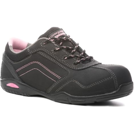 Chaussures de sécurité basses femme Coverguard Rubis S3 SRA HRO Noir / Rose 42 (1/10)