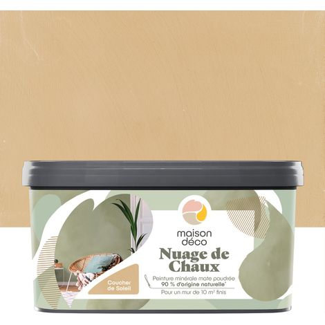 Pittura effetto Lime Cloud MAISON DECO, sole, extra opaca, 2 l MAISON DECO (1/3)