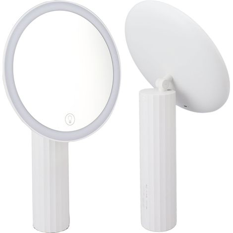 Miroir de maquillage LED, portable, de poche, remplisseur, grand miroir, outil cosmétique (1/5)