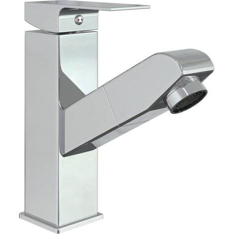 Miscelatore lavabo a scomparsa per bagno miscelatore lavabo per bagno finitura per interni 17,2 cm cromato 020003525