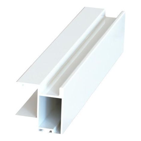 perfil tirador modelo nila sp19 plata mate / blanco / negro mate sp19 2,60m acabado blanco (barra 2) (1/2)