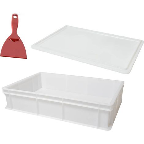 Genus Dei Cassetta impasto bianca set 3 pezzi 60x40x13 cm (1/2)