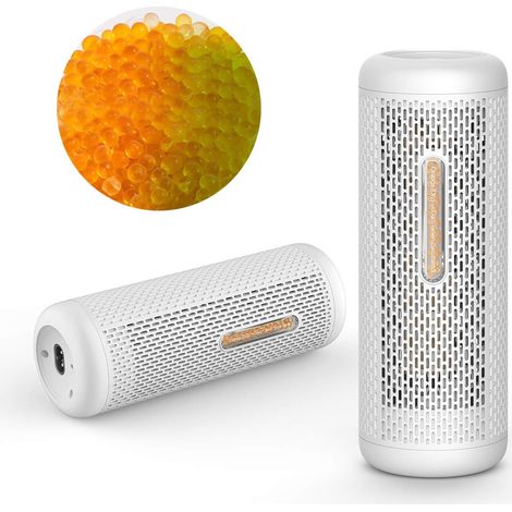[NEVER USED] Recyclable Air Dehumidifier, Mini Moisture Dehumidifier with 350g Granules, 360° Dehumidification for Cabinet, Bookshelf, Bedroom, Office