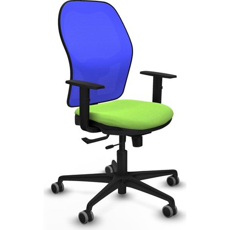 Silla de oficina piqueras y crespo Jorquera azul soporte lumbar (1/2)
