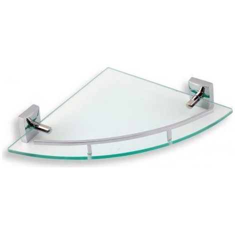 Novaservis Metalia 12 - Tablette d’angle avec barre de protection, chrome 0258,0 (1/2)