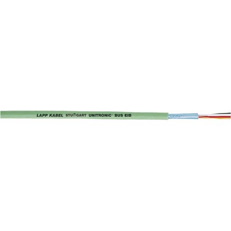 LAPP 2170240/100 Cavo per sistemi BUS UNITRONIC® BUS 2 x 2 x 0.8 mm² Verde 100 m