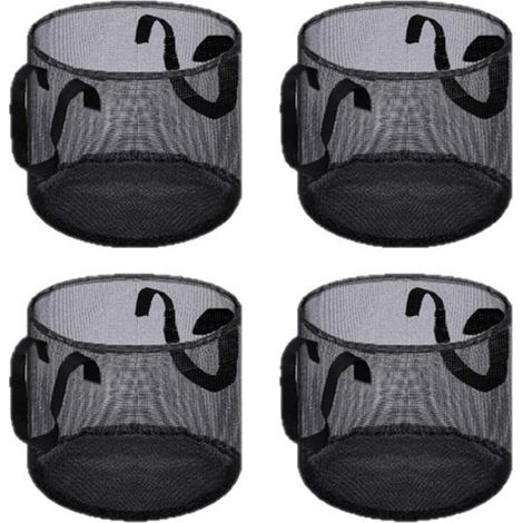 Paniers en maille pour plantes aquatiques avec poignées pour nénuphars et plantes de lotus (rond) (1/5)