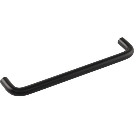Griff Sulis ø 10 mm, LA 160 mm, Breite 168 mm, Stahl schwarz lackiert