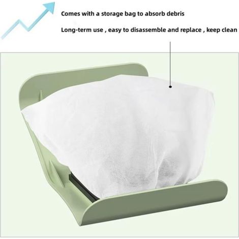 Aspirateur Pour Ongles - 40 W - Double Ventilateur - Pour Manucure Professionnelle Et Maison - 1 Pièce (1/5)