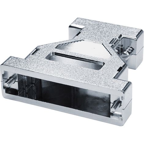 econ connect AG9/25M D-SUB Adaptergehäuse Polzahl: 9, 25 Kunststoff, metallisiert 180 ° Metall 1 St (1/2)