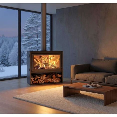Estufa de leña mod. Vexta 900 - 8,4 KW