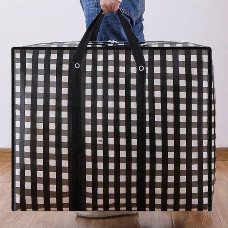 Sac de rangement pour vêtements, sac de transport, grande capacité, durable, articles ménagers, 1 paquet (1/5)