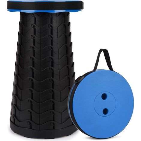 Tabouret pliant portable, tabouret rétractable de deuxième génération, camping (1/5)