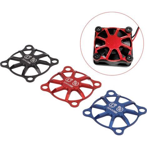 Protector de ventilador de motor de aleación de aluminio anticorrosión para ESC RC, 3 piezas (1/5)