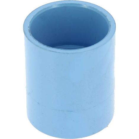Manchon PVC bleu GIRAIR air comprimé femelle-femelle Ø40