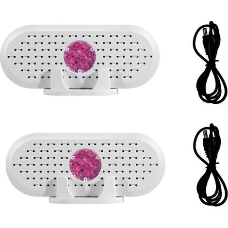 Lot de 2 petits déshumidificateurs portables pour placards et armoires. (1/4)