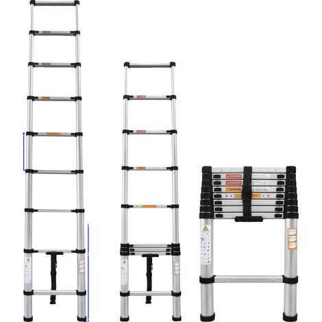 Échelle télescopique, légère, design compact, MFLF-2.6M (1/2)
