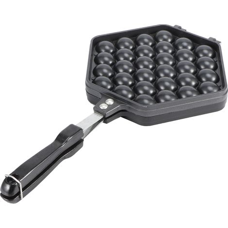 Moule À Gaufres En Alliage D'Aluminium - Double Face Antiadhésif - Pour Cônes De Glace Maison - 1 Pièce (1/5)
