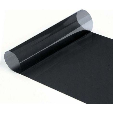 Film pour vitres de voiture, Film de protection solaire pour pare-brise, Film teinté pour vitres Bloque les UV 150 x 20 cm (1/4)