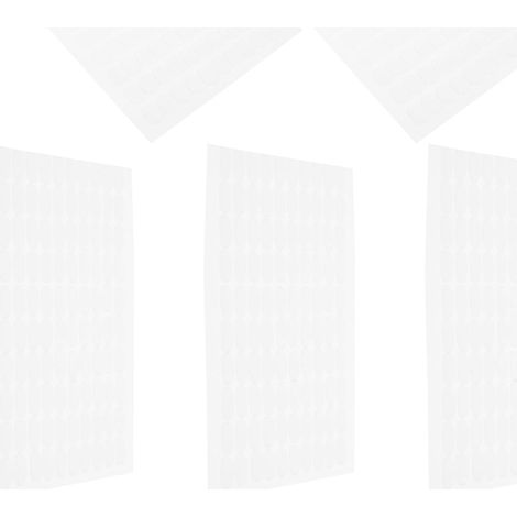 500 Pastilles Adhésives Double Face Transparentes Lot de 500 Pièces en Colle Nano Fixation Simple et Polyvalente sans Percer pour Maisons et Galeries (1/5)