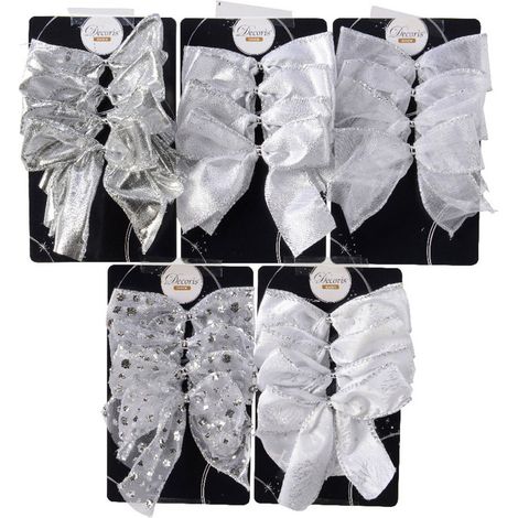 Assortiment D'attaches En Polyester Argent Pour La Décoration (1/3)