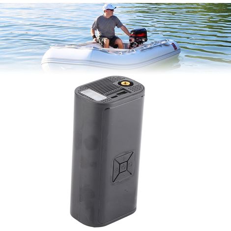 Tragbare, kabellose Auto-Luftpumpe mit intelligenter Digitalanzeige, 12 V, mit eingebautem Lithium-Akku. (1/5)
