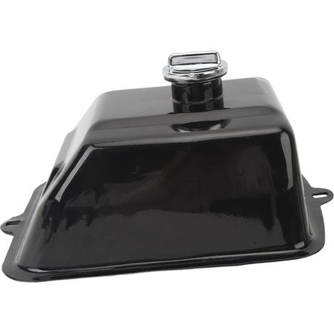 Tanque de combustible de metal de 4 litros para quad, moto de cross de 125, 150, 200, 250 cuatrimotos, karts, tanque de combustible para generador con tapa, tanque de combustible en.