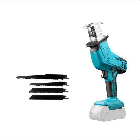 Auswechselbare Akku-Säbelsägeblätter für Makita 18V Akkus, 4er-Packung, Schnellwechselsystem, geeignet zum Schneiden von Holz und Kunststoff. (1/5)