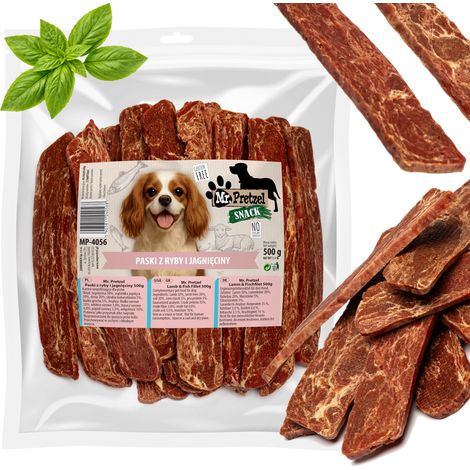 Striscioline di agnello e pesce Mr. Pretzel 500g