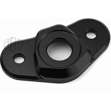CNC-gefräste obere Adapterhalterung für Stoßdämpferabdeckung vorne, passend für VESPA Sprint Primavera 150 GTS 300 250 125 GTV – schwarz